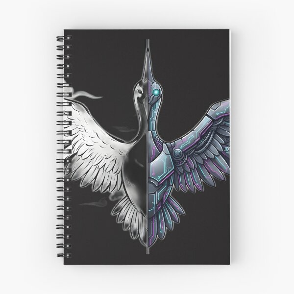 Item preview, Cyberpunk Crane – Neo Tokyo Mecha Bird designed and sold by Neo Tokio.