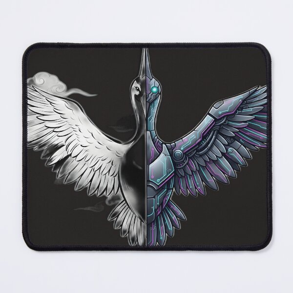 Item preview, Cyberpunk Crane – Neo Tokyo Mecha Bird designed and sold by Neo Tokio.