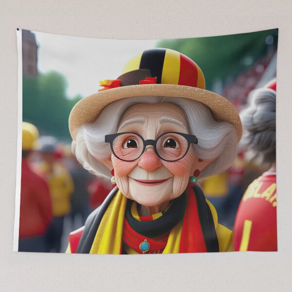 Item preview, Old Fart World Cup football supporter for Belgium designed and sold by Colin Bentham.