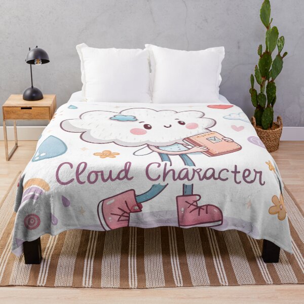 Item preview, Cloudy with Cute Plans Pastel Cloud Art designed and sold by KHCreativeLab.
