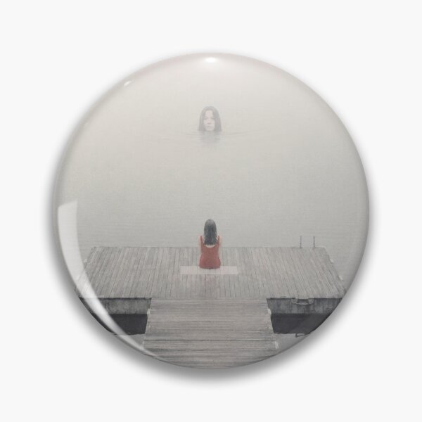 Item preview, Black Bear Fogbound Psychological Thriller Poster designed and sold by Skelter-Skelter.