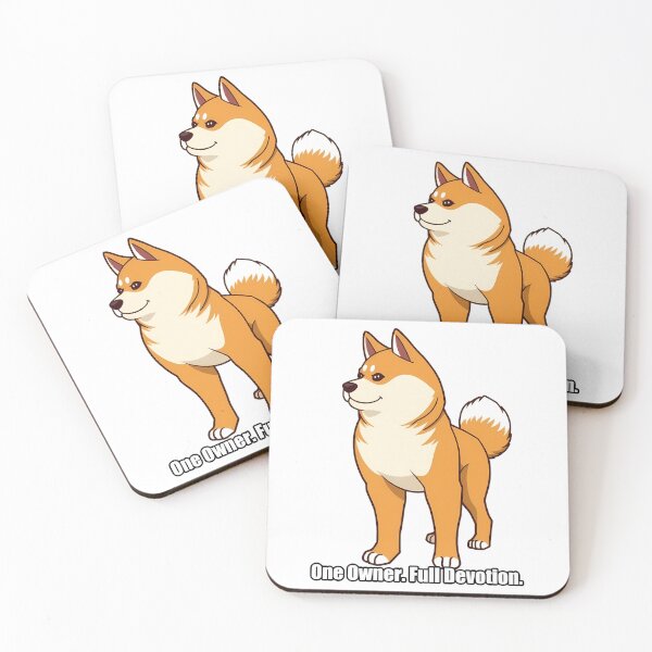 Item preview, Akita Sticker - One Owner Full Devotion - Funny Akita Dog Gift designed and sold by almeineed.