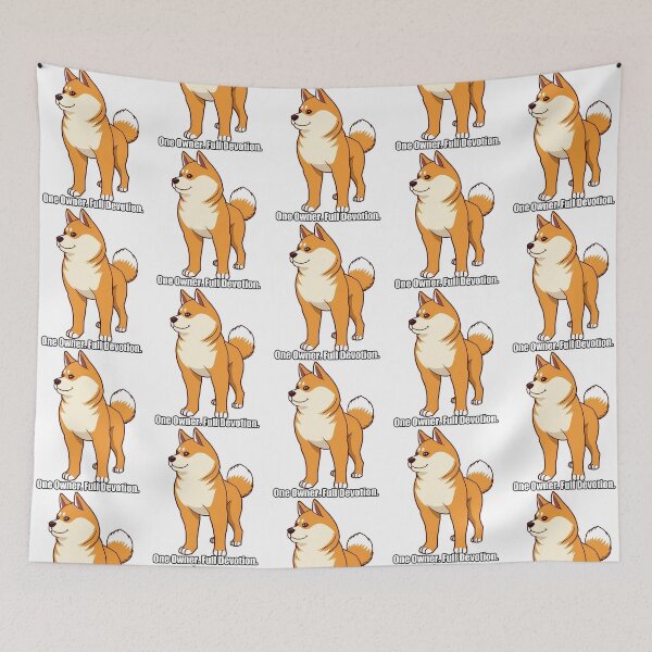 Item preview, Akita Sticker - One Owner Full Devotion - Funny Akita Dog Gift designed and sold by almeineed.