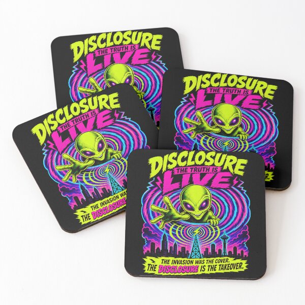 Item preview, Alien Disclosure Takeover Graphic designed and sold by HoshisWorld2018.