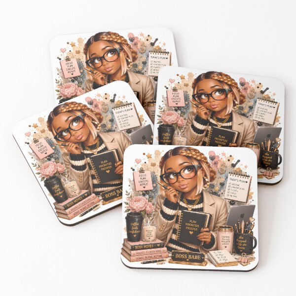 Item preview, Boss Babe Planner Girl Sticker | Productivity Girl | Planner Lover | Entrepreneur Life designed and sold by overcomercrafts.