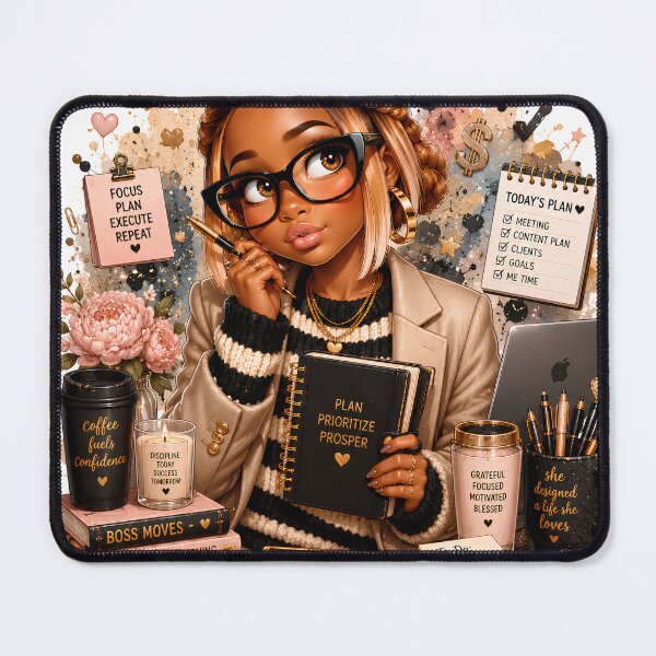 Item preview, Boss Babe Planner Girl Sticker | Productivity Girl | Planner Lover | Entrepreneur Life designed and sold by overcomercrafts.