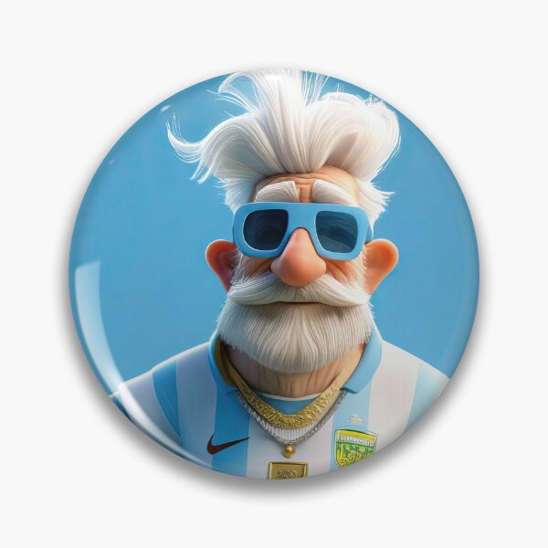 Item preview, Old Fart World Cup football supporter for Argentina designed and sold by Colin Bentham.