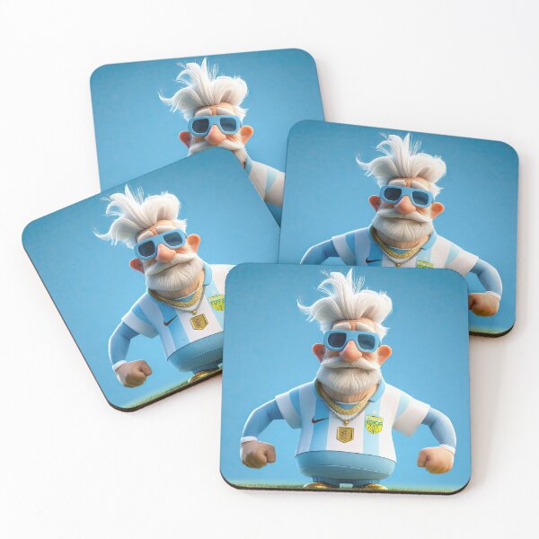 Item preview, Old Fart World Cup football supporter for Argentina designed and sold by Colin Bentham.