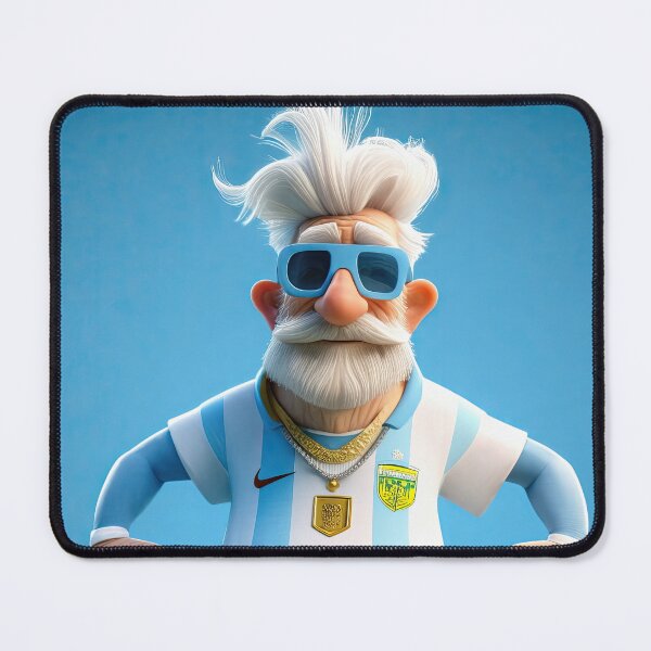 Item preview, Old Fart World Cup football supporter for Argentina designed and sold by Colin Bentham.