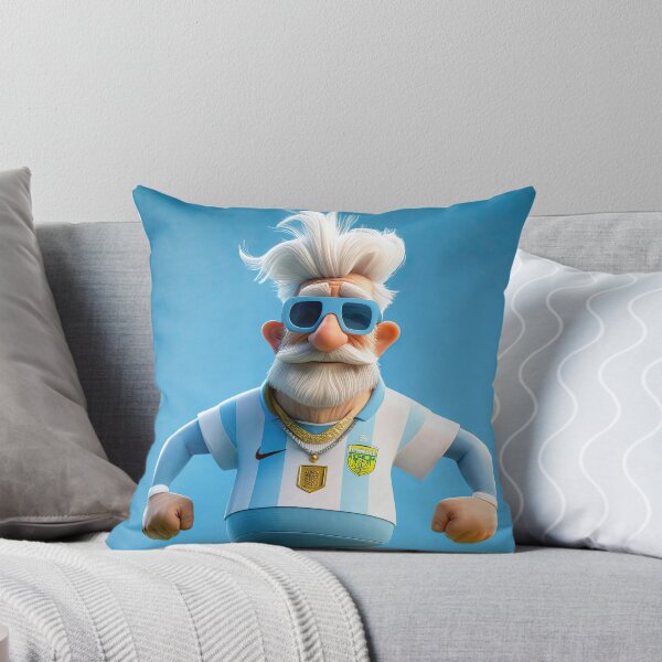 Item preview, Old Fart World Cup football supporter for Argentina designed and sold by Colin Bentham.