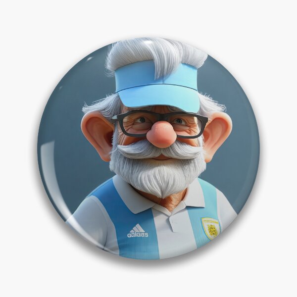 Item preview, Old Fart World Cup football supporter for Argentina designed and sold by Colin Bentham.