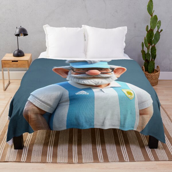 Item preview, Old Fart World Cup football supporter for Argentina designed and sold by Colin Bentham.