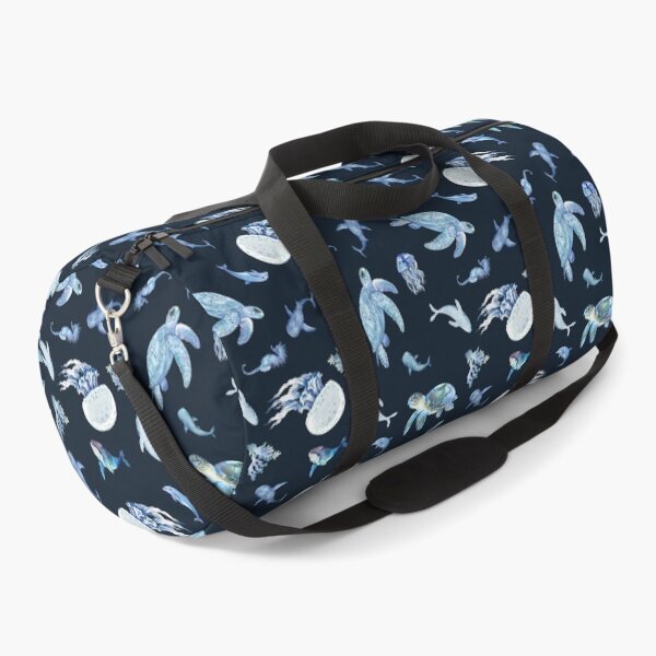 Item preview, Watercolor Ocean Sea Turtle Wildlife Pattern designed and sold by Chromaovo.