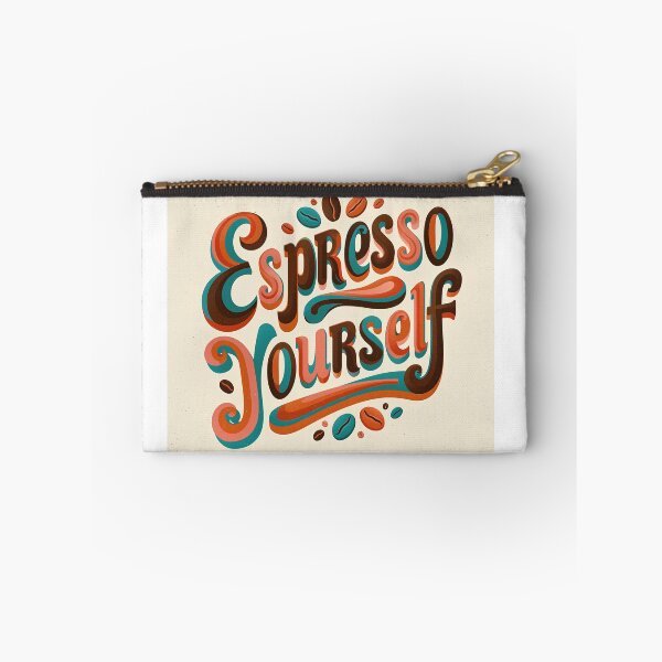 Item preview,  Retro Espresso Yourself Coffee Typography designed and sold by EgonZ9.