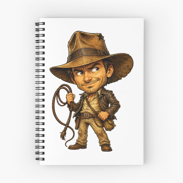 Item preview, Cute Jungle Explorer – Adventurous Chibi Archaeologist Sticker designed and sold by AlexLineArt.