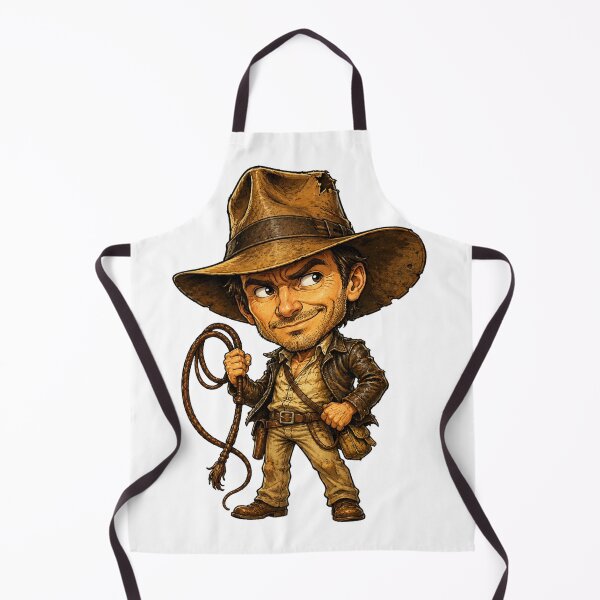 Item preview, Cute Jungle Explorer – Adventurous Chibi Archaeologist Sticker designed and sold by AlexLineArt.