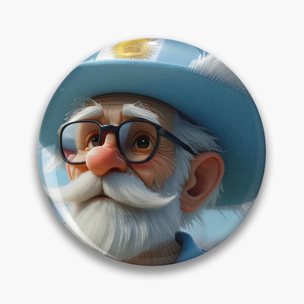 Item preview, Old Fart World Cup football supporter for Argentina designed and sold by Colin Bentham.