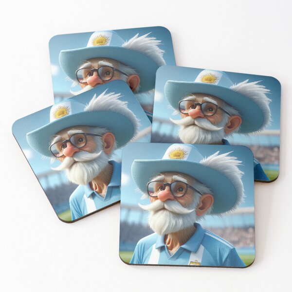 Item preview, Old Fart World Cup football supporter for Argentina designed and sold by Colin Bentham.