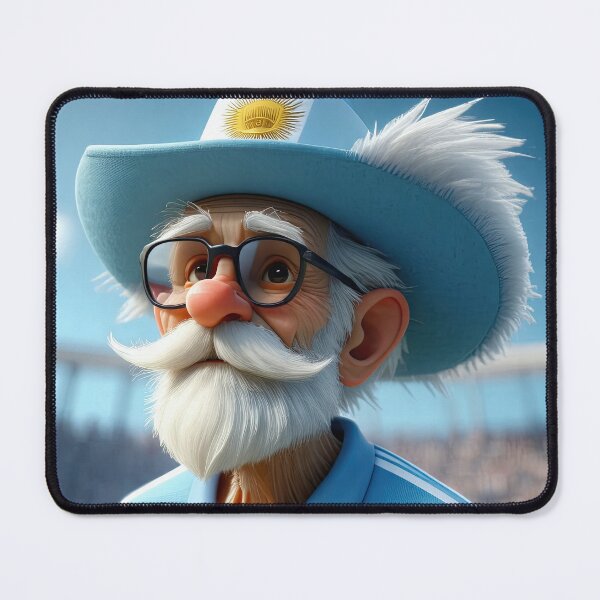 Item preview, Old Fart World Cup football supporter for Argentina designed and sold by Colin Bentham.