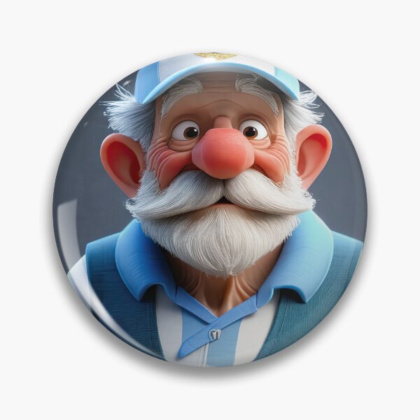 Item preview, Old Fart World Cup football supporter for Argentina designed and sold by Colin Bentham.