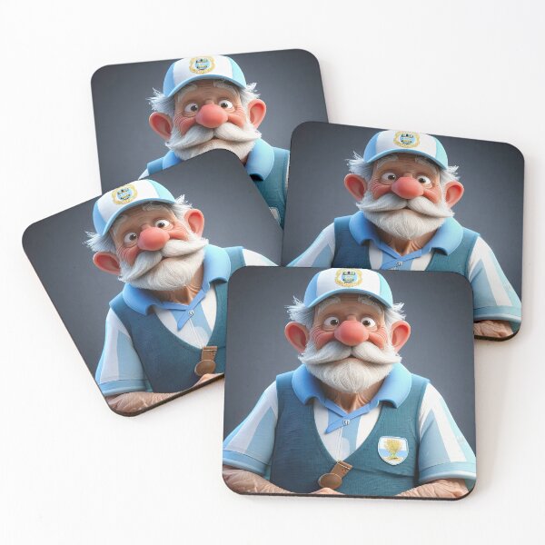Item preview, Old Fart World Cup football supporter for Argentina designed and sold by Colin Bentham.