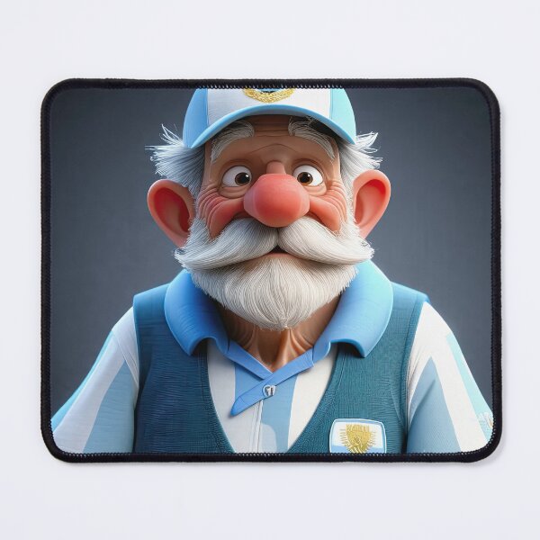 Item preview, Old Fart World Cup football supporter for Argentina designed and sold by Colin Bentham.