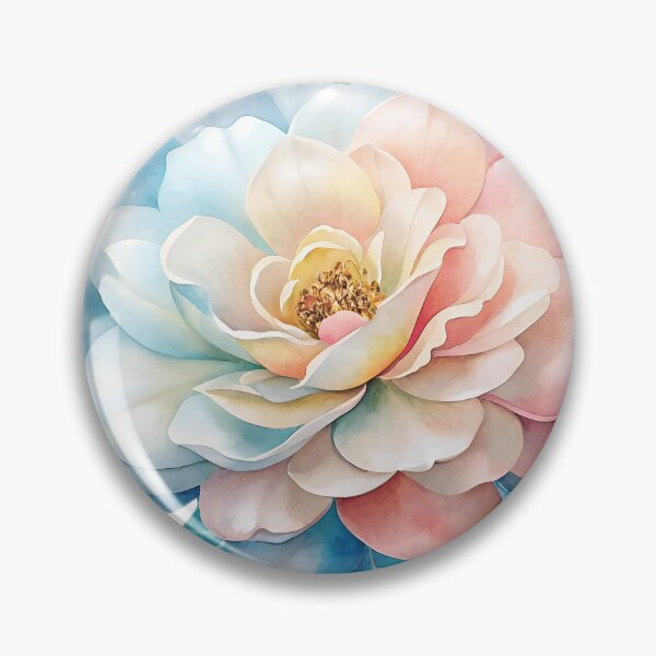 Item preview, Bloom in Slow Motion Pastel Floral Art designed and sold by KHCreativeLab.
