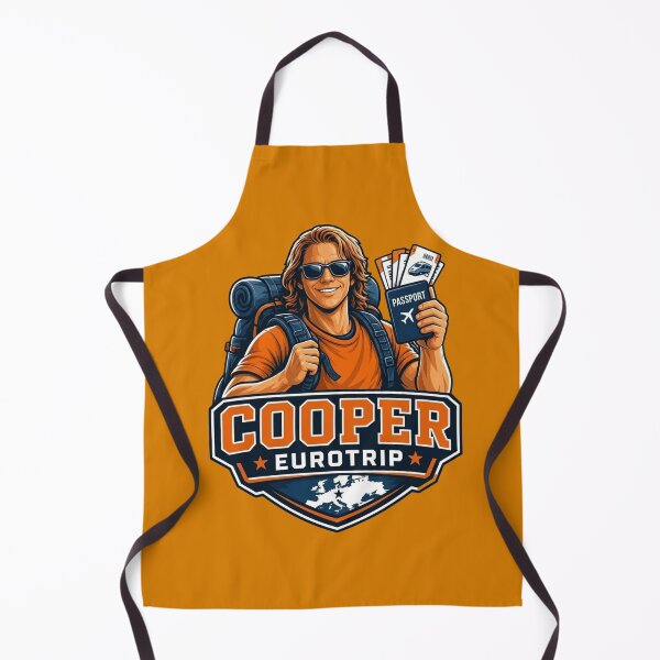 Artikelvorschau, Cooper Eurotrip Backpacking Klassisches Retro-Design entworfen und verkauft von killem667.