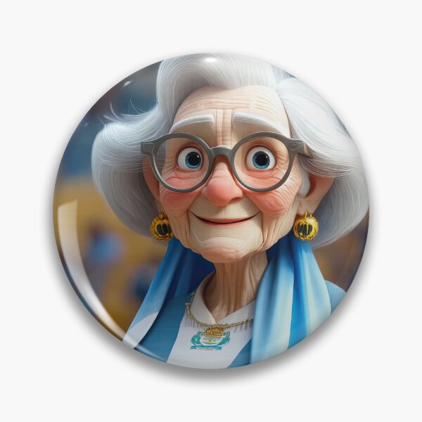 Item preview, Old Fart World Cup football supporter for Argentina designed and sold by Colin Bentham.