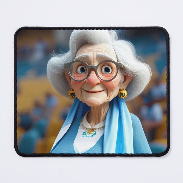 Item preview, Old Fart World Cup football supporter for Argentina designed and sold by Colin Bentham.