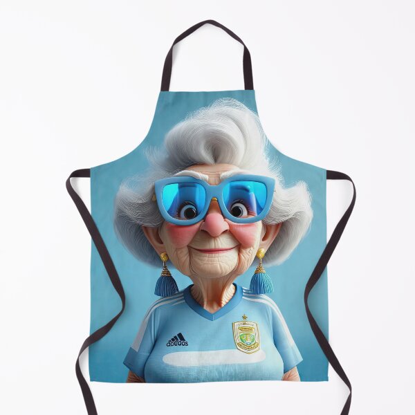 Item preview, Old Fart World Cup football supporter for Argentina designed and sold by Colin Bentham.