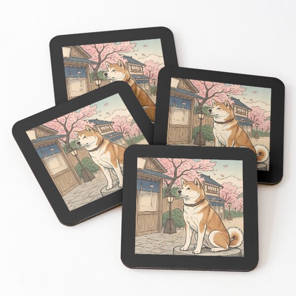 Item preview, Hachiko Akita Inu - Japanese Legend Symbol Of Loyalty Resilience And Love designed and sold by almeineed.