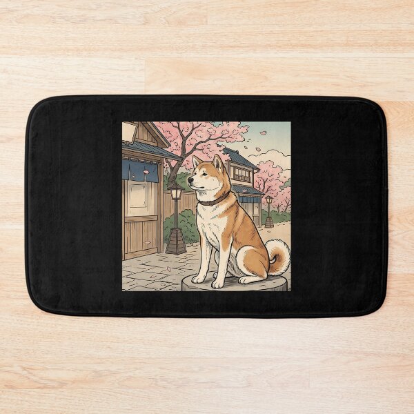 Item preview, Hachiko Akita Inu - Japanese Legend Symbol Of Loyalty Resilience And Love designed and sold by almeineed.