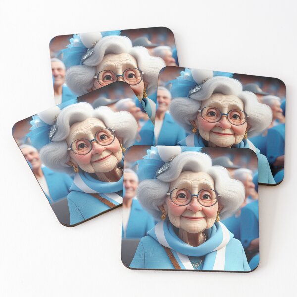 Item preview, Old Fart World Cup football supporter for Argentina designed and sold by Colin Bentham.