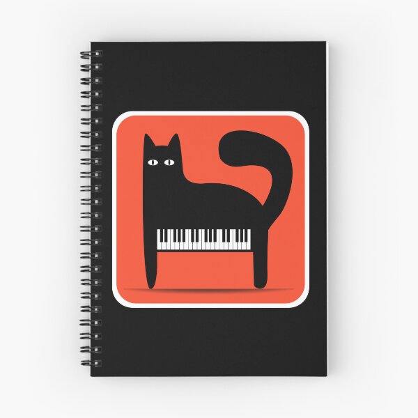 Item preview, Piano cat keyboard designed and sold by InkRiot Studios.