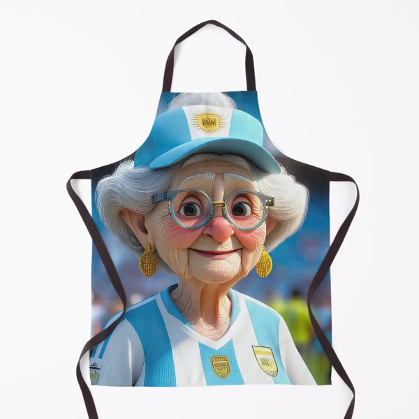 Item preview, Old Fart World Cup football supporter for Argentina designed and sold by Colin Bentham.