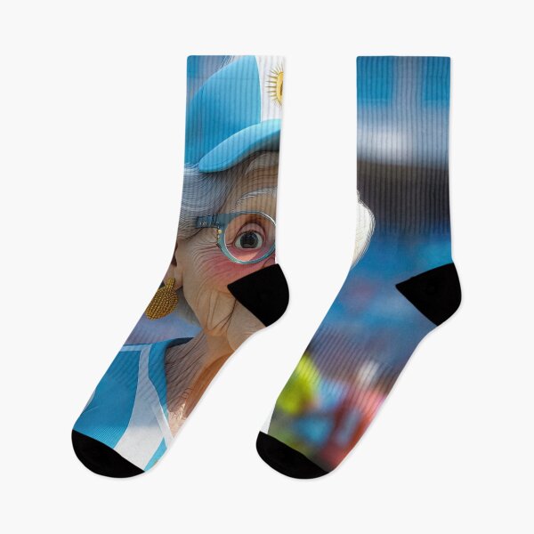 Item preview, Old Fart World Cup football supporter for Argentina designed and sold by Colin Bentham.