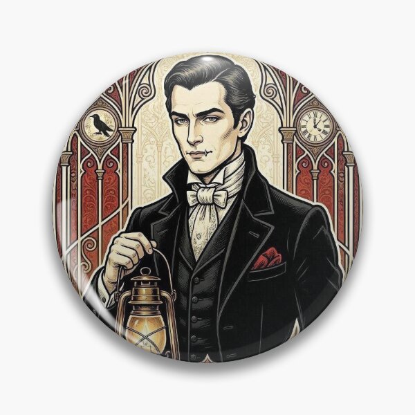Item preview, Gothic Vampire – The Keeper of Midnight designed and sold by Roberta Calabrese.