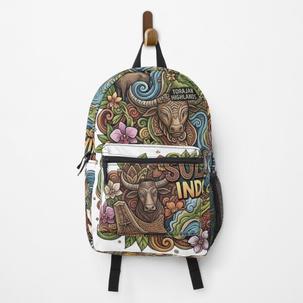 Item preview, Wonderful Sulawesi Indonesia Travel Souvenir Heritage Colorful Cultural Doodle designed and sold by arisukma11.