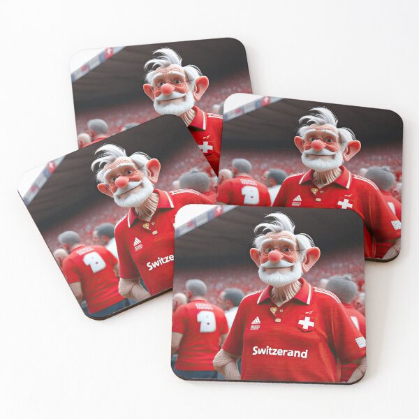 Item preview, Old Fart World Cup football supporter for Switzerland designed and sold by Colin Bentham.