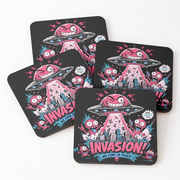 Item preview, Alien Invasion Takeover Time designed and sold by HoshisWorld2018.