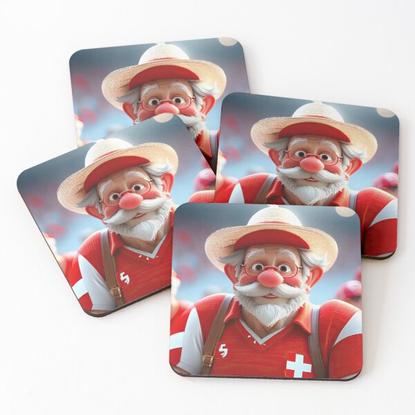 Item preview, Old Fart World Cup football supporter for Switzerland designed and sold by Colin Bentham.