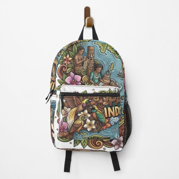 Item preview, Wonderful Papua Indonesia Travel Souvenir Heritage Colorful Cultural Doodle designed and sold by arisukma11.