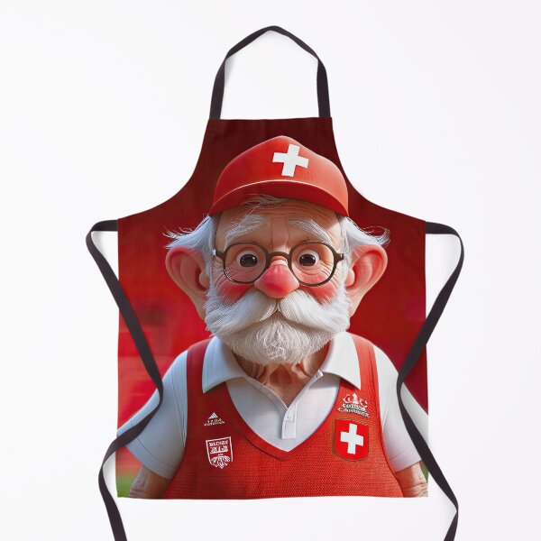 Item preview, Old Fart World Cup football supporter for Switzerland designed and sold by Colin Bentham.