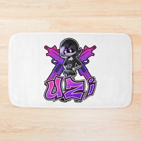 Item preview, UZI DOORMAN LOGO (MURDER DRONES GLITCH INDIE ROBOT ANIMATION ) designed and sold by Python Designs .