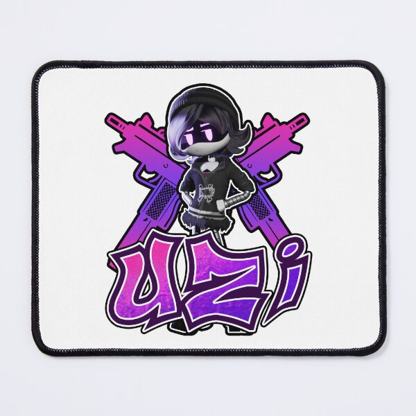 Item preview, UZI DOORMAN LOGO (MURDER DRONES GLITCH INDIE ROBOT ANIMATION ) designed and sold by Python Designs .
