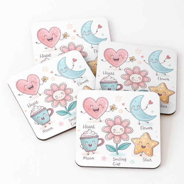 Item preview, Mini Mood Parade Cute Pastel Icons designed and sold by KHCreativeLab.