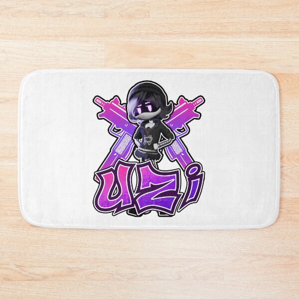 Item preview, UZI DOORMAN LOGO 2 (MURDER DRONES GLITCH INDIE ROBOT ANIMATION ) designed and sold by Python Designs .