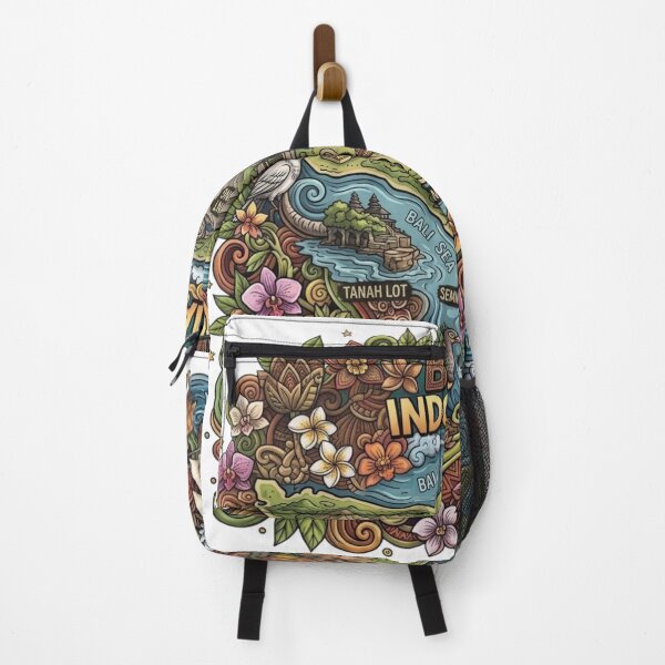 Item preview, Wonderful Bali Indonesia Travel Souvenir Heritage Colorful Cultural Doodle designed and sold by arisukma11.