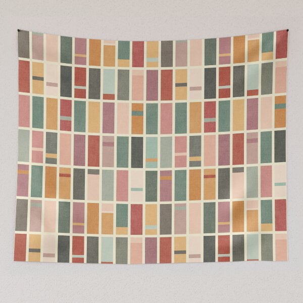 Item preview, Vintage Textile Boho Color Blocks  designed and sold by micklyn.